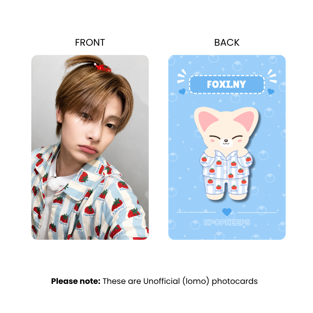 [PRE-ORDER] Stray Kids SKZ CODE Busan PJs Photocard Set | Fan-made KPop Collectible
