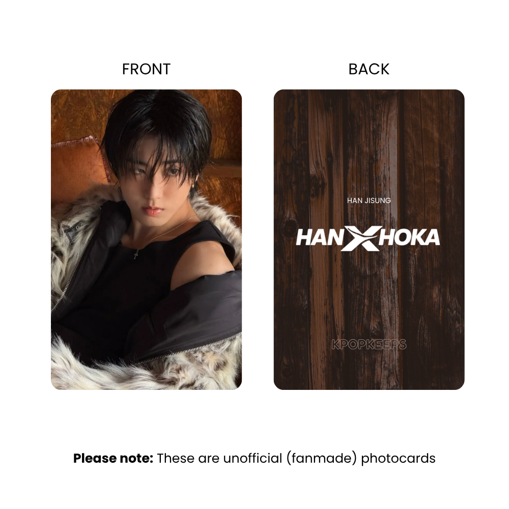 Stray Kids Han x Hoka Photocard Set | K-Pop Collectible