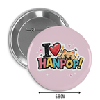 Stray Kids HanPop Inspired Pin Badge | SKZ K-Pop Collectible