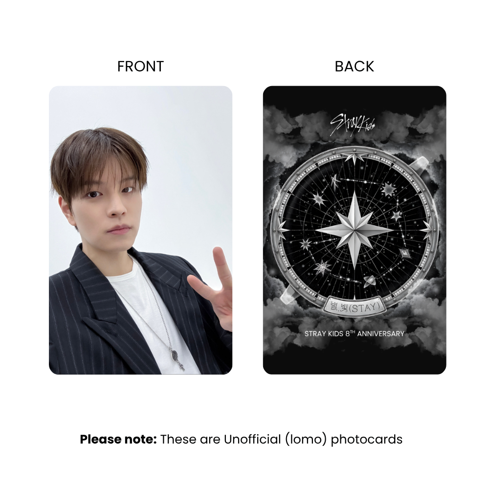 Stray Kids 8th Anniversary Photocards | KPop Collectible