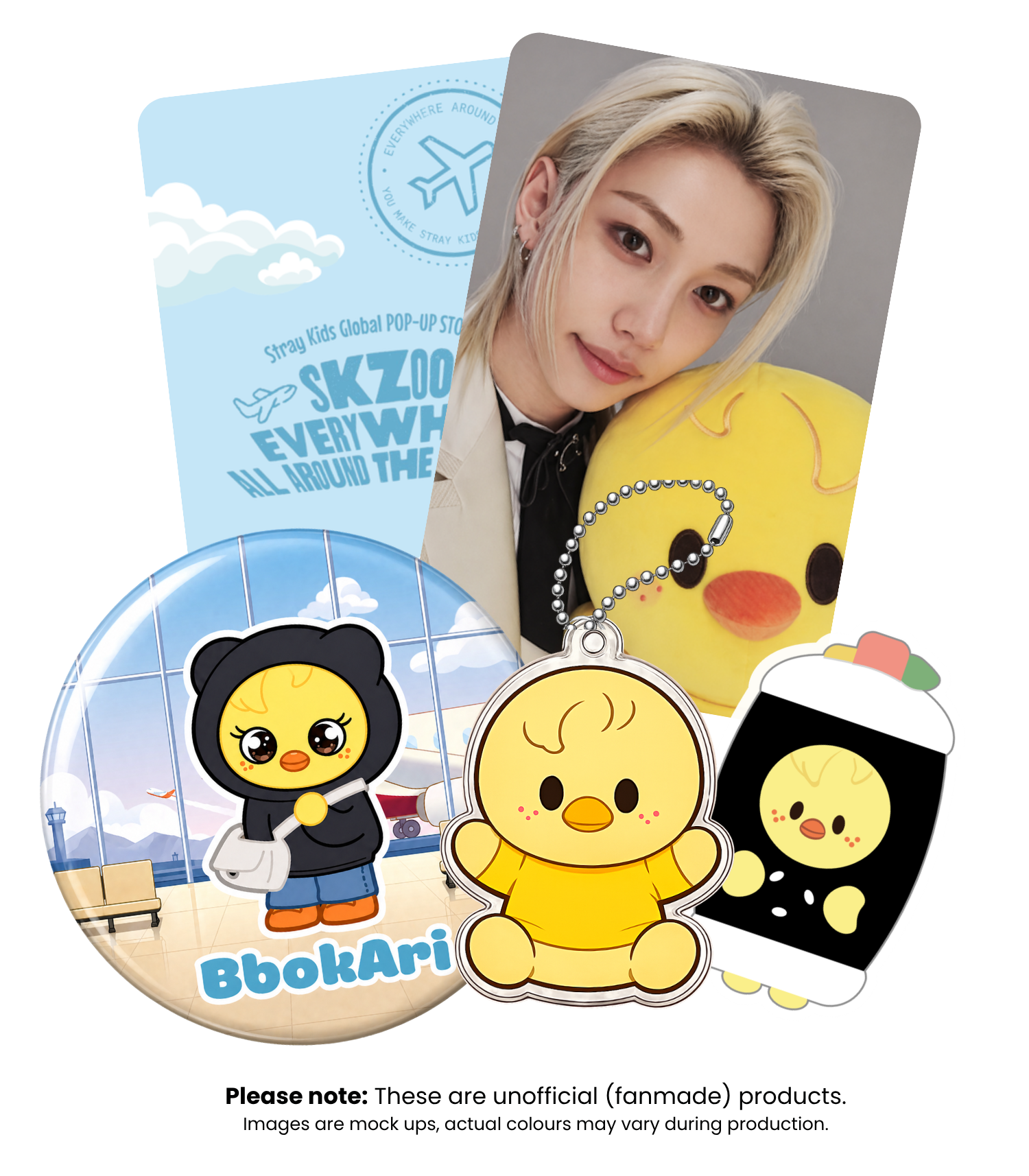 [PRE-ORDER] x5 Stray Kids Mystery Bag | SKZOO Everywhere All Around The World