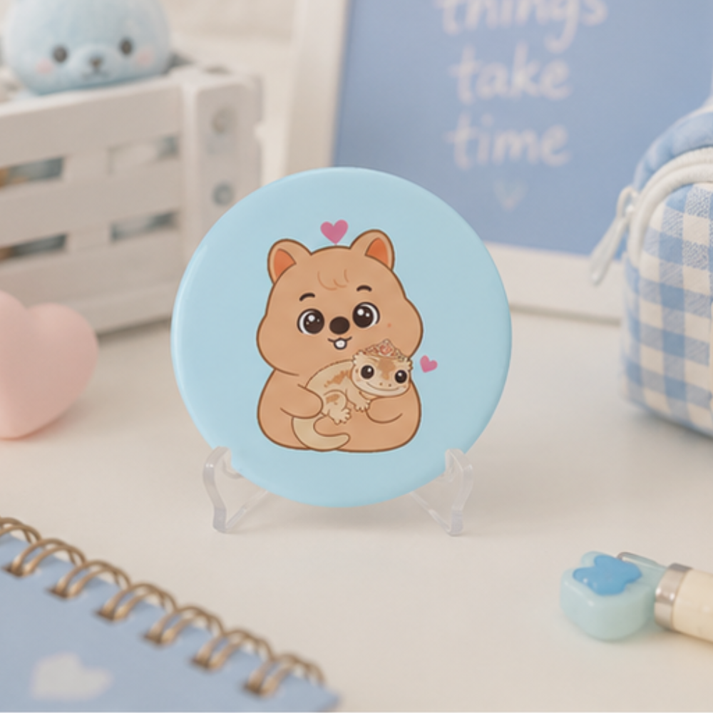 Stray Kids Han Quokka & Princess Richard Badge