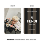 Stray Kids Bang Chan x FENDI Photocard Set | K-Pop Collectible