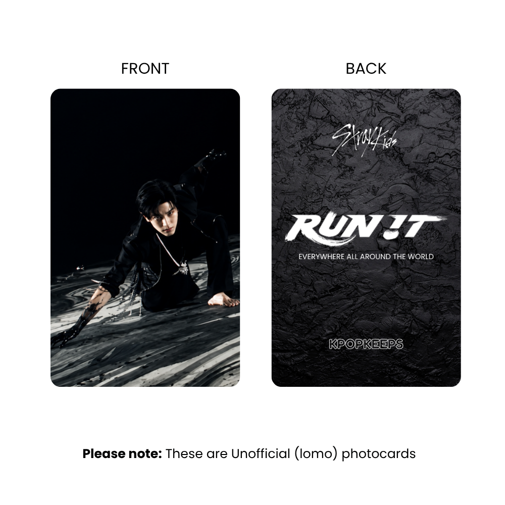 [PRE-ORDER] Stray Kids RUN IT MV Photocards | KPop Collectible