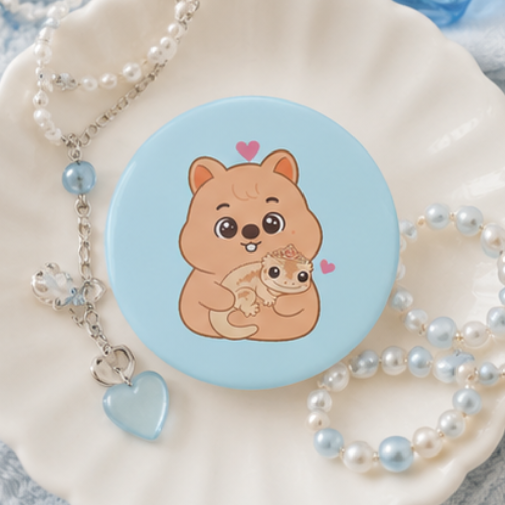 Stray Kids Han Quokka & Princess Richard Badge