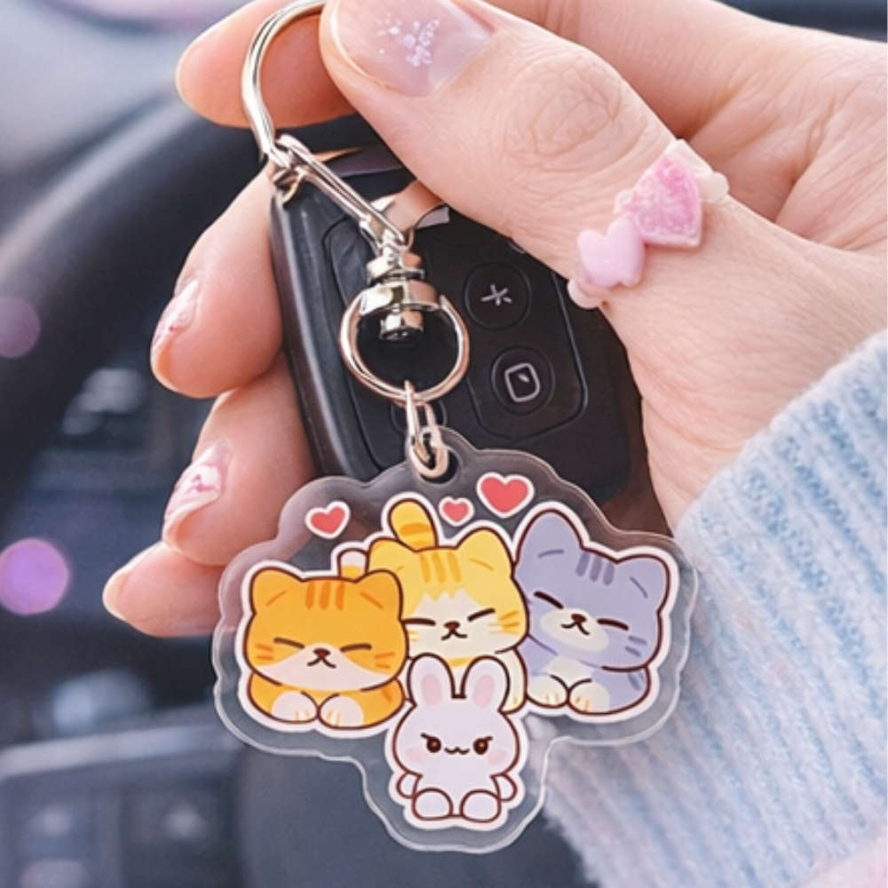 Stray Kids Soonie, Doongie & Dori Keychain