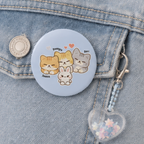 Stray Kids Soonie, Doongie & Dori Pin Badge