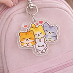 Stray Kids Soonie, Doongie & Dori Keychain