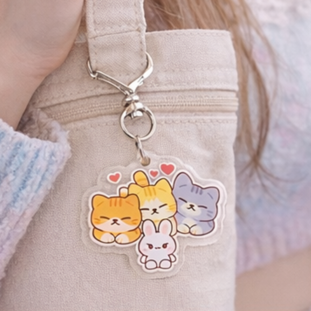 Stray Kids Soonie, Doongie & Dori Keychain