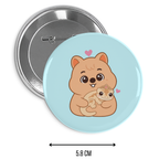 Stray Kids Han Quokka & Princess Richard Badge