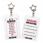 BTS Fan Chant and Arirang Keychain (LONDON Ver.)