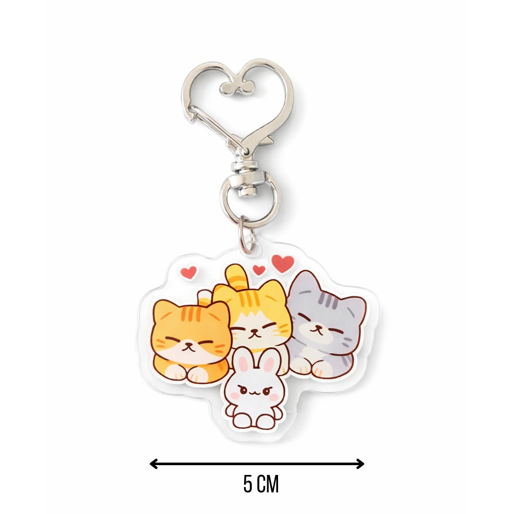 Stray Kids Soonie, Doongie & Dori Keychain