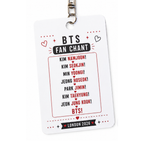 BTS Fan Chant and Arirang Keychain (LONDON Ver.)