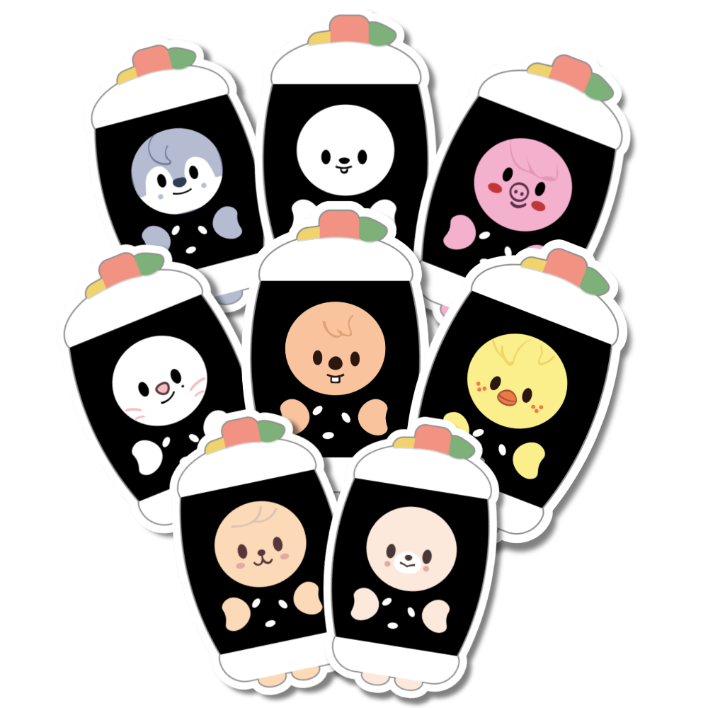 Stray Kids SKZOO Kimbap Stickers