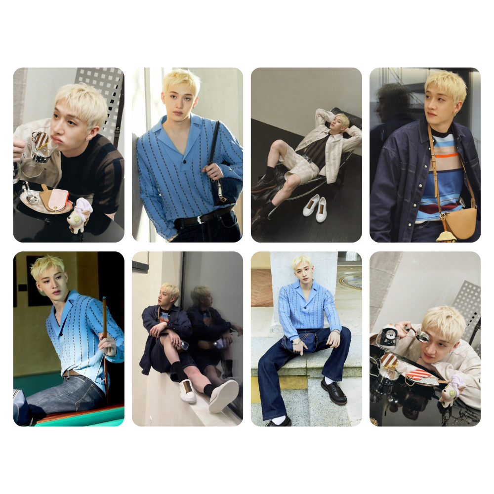 Stray Kids Bang Chan x FENDI Photocard Set | K-Pop Collectible