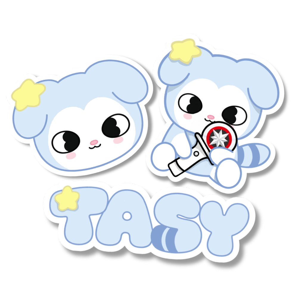 Stray Kids TASY Stickers | STAY Mascot Stickers