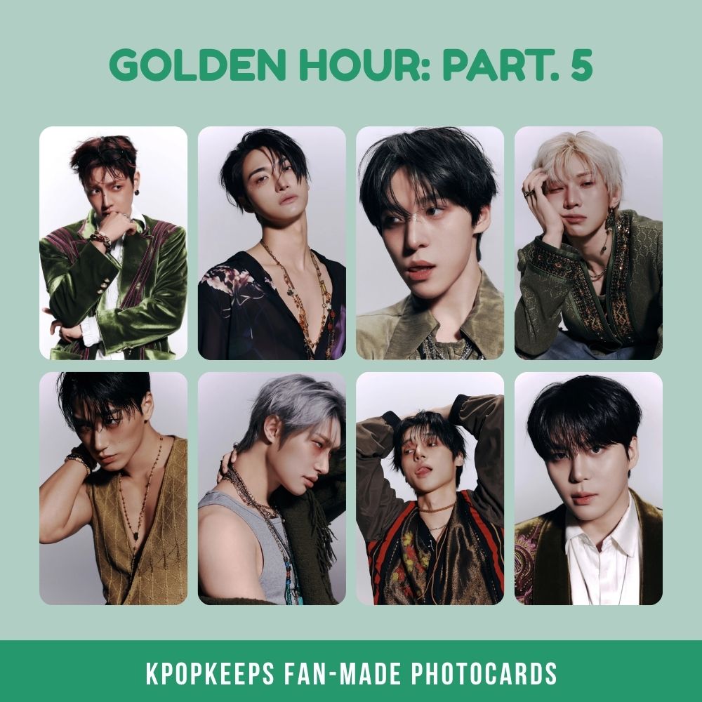 ATEEZ Golden Hour pt 5 (SET C) Photocards