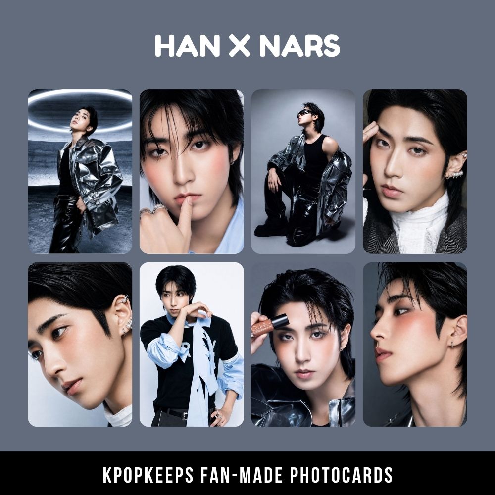 Stray Kids HAN X NARS Photocard Set
