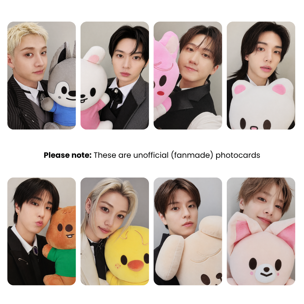 Stray Kids SKZOO EAATW Photocards | Fan-made KPop Collectible