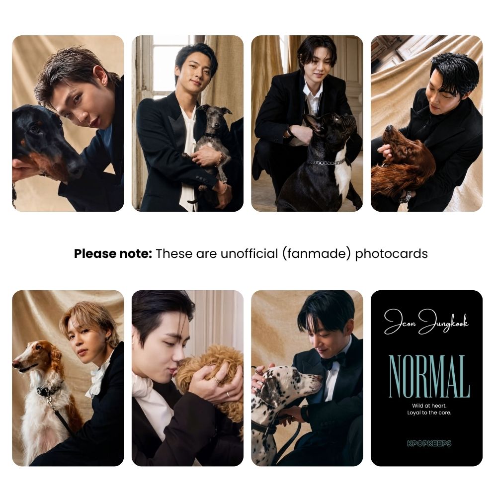 BTS NORMAL MV (SET B) Photocards