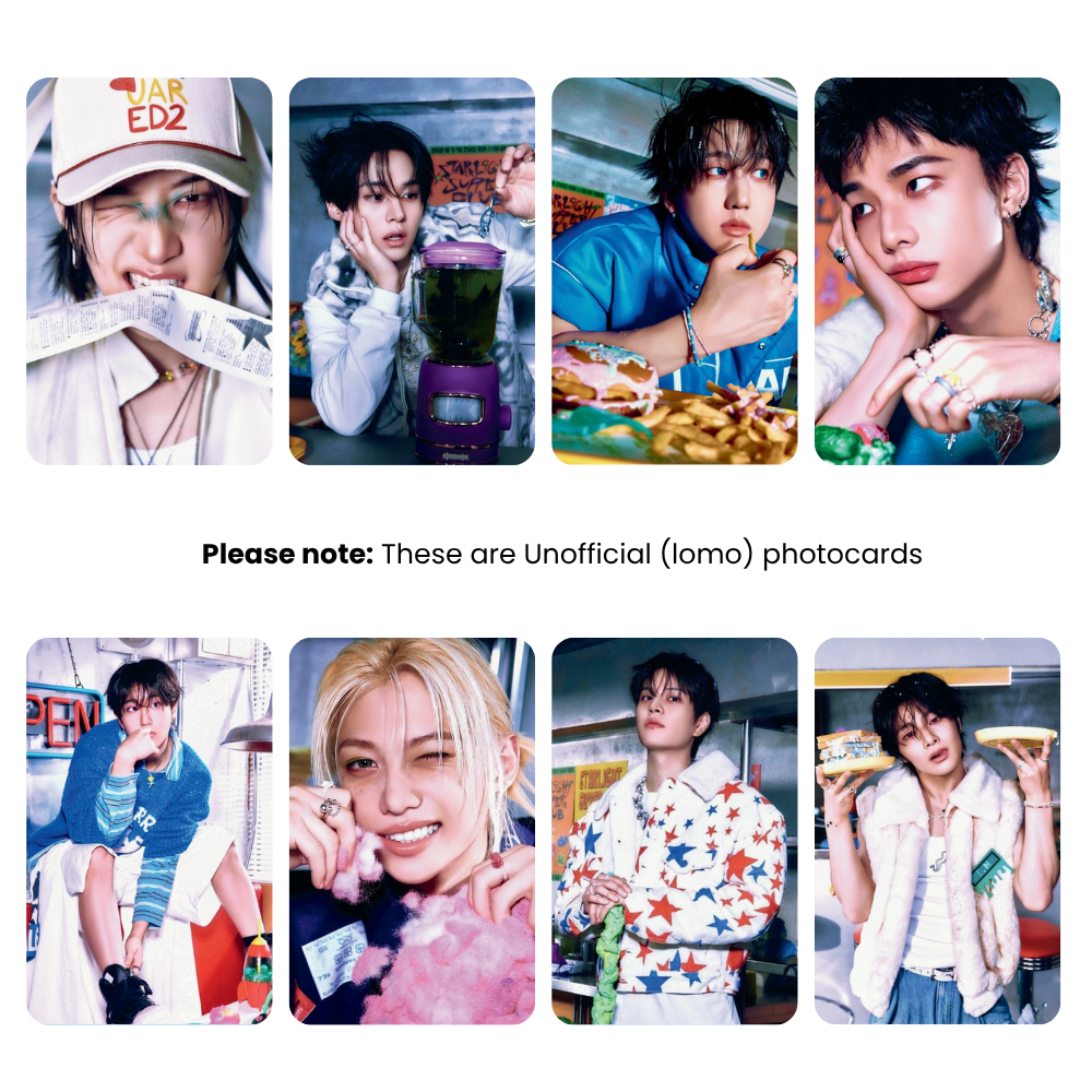 Stray Kids Starlight Supper Club Photocards (SET A) | KPop Collectible