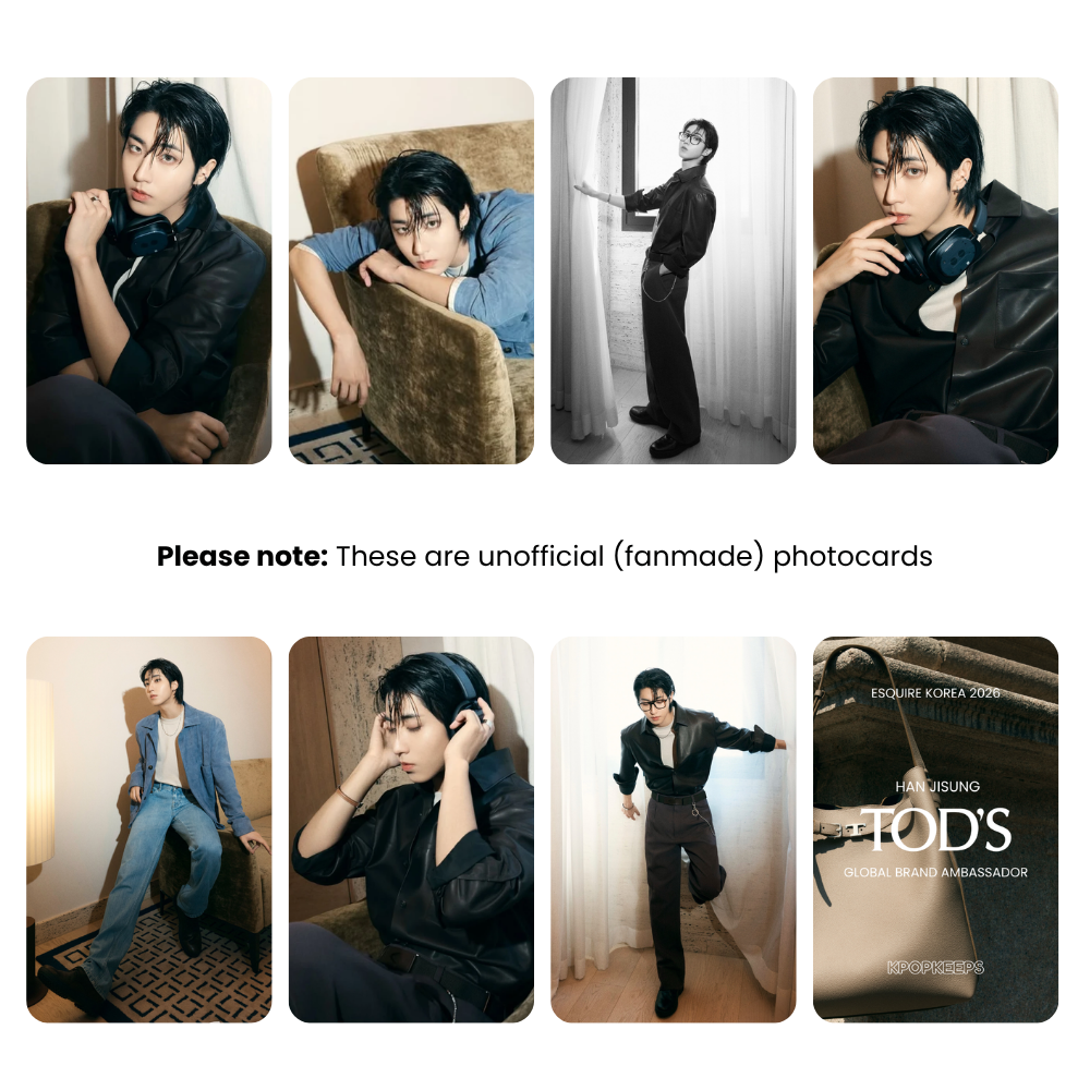 [PRE-ORDER] Stray Kids HAN X TOD's Photocard Set | K-Pop Collectible