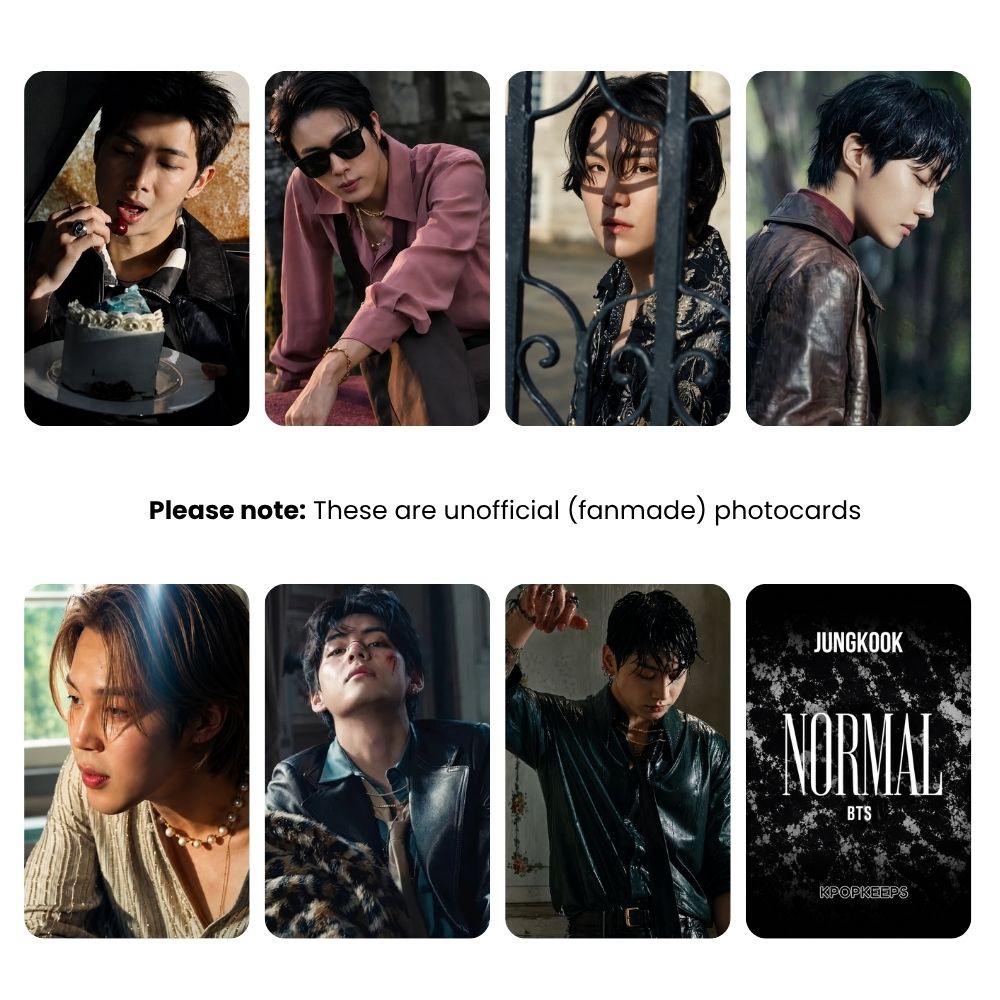 BTS NORMAL MV (SET A) Photocards