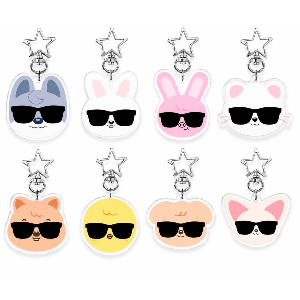 Stray Kids SKZOO in Shades Keychains