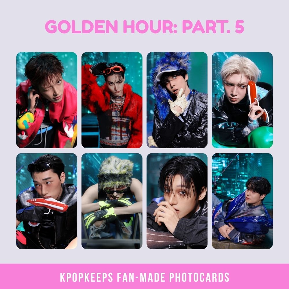 ATEEZ Golden Hour pt 5 (SET B) Photocards