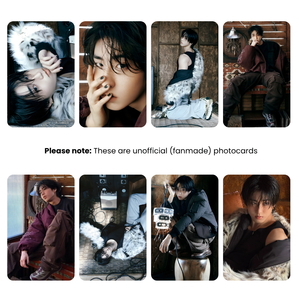 Stray Kids Han x Hoka Photocard Set | K-Pop Collectible