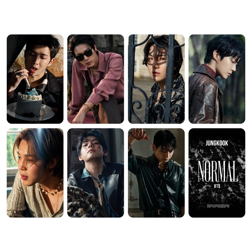 BTS NORMAL MV (SET A) Photocards