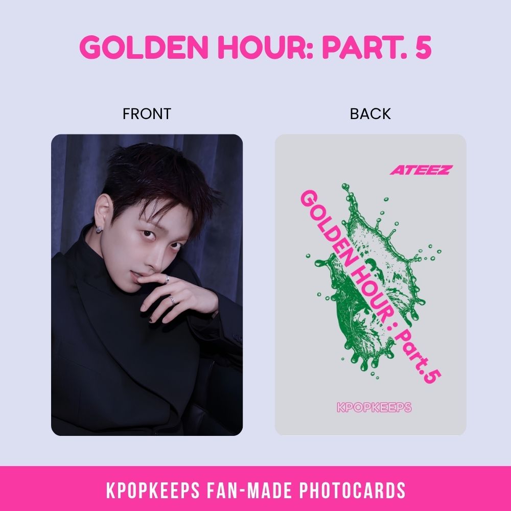 ATEEZ Golden Hour pt 5 (SET A) Photocards