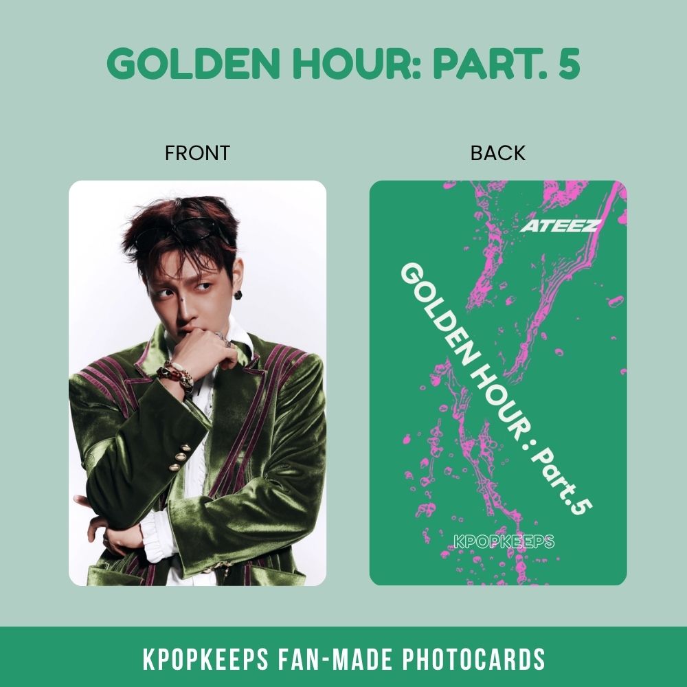 ATEEZ Golden Hour pt 5 (SET C) Photocards