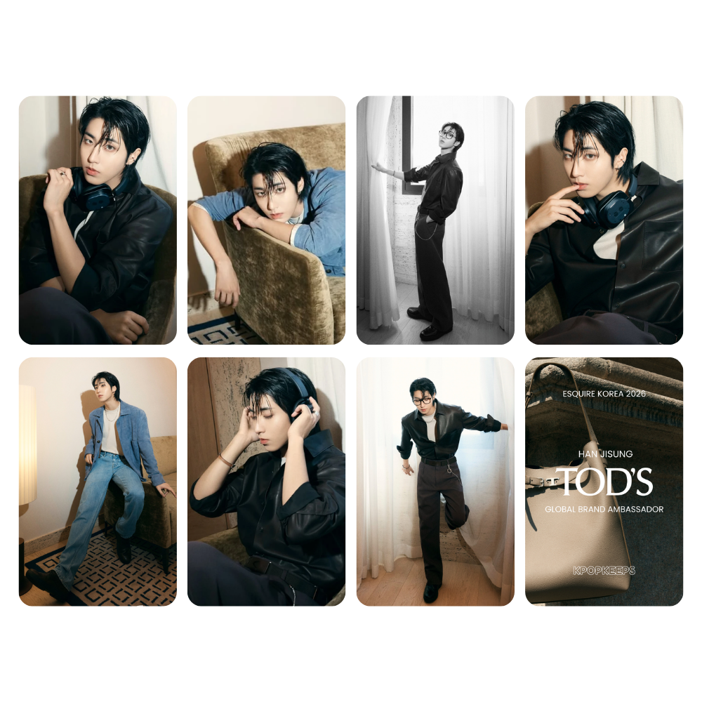 [PRE-ORDER] Stray Kids HAN X TOD's Photocard Set | K-Pop Collectible