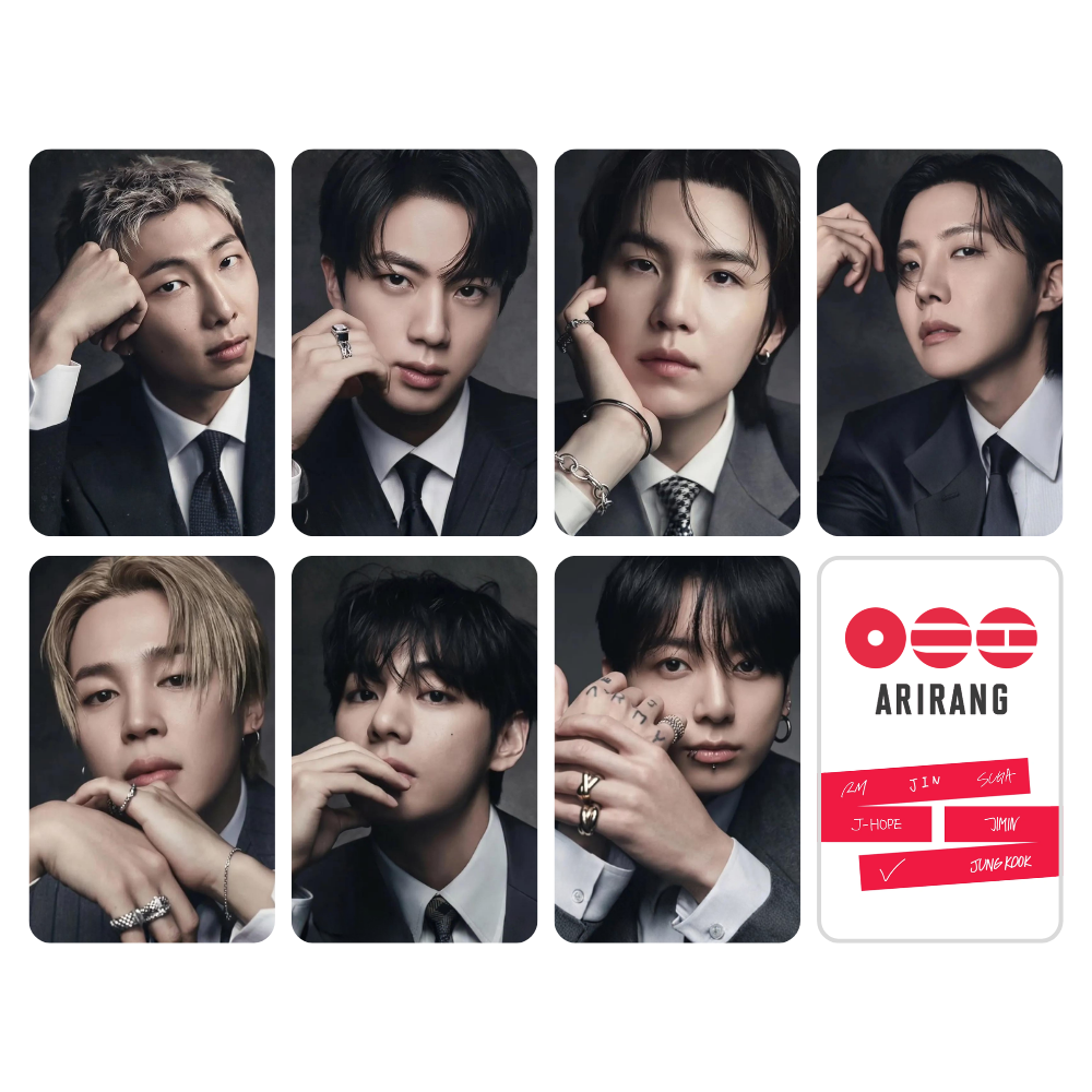 BTS Arirang Photocards (SET A) | KPop Collectible