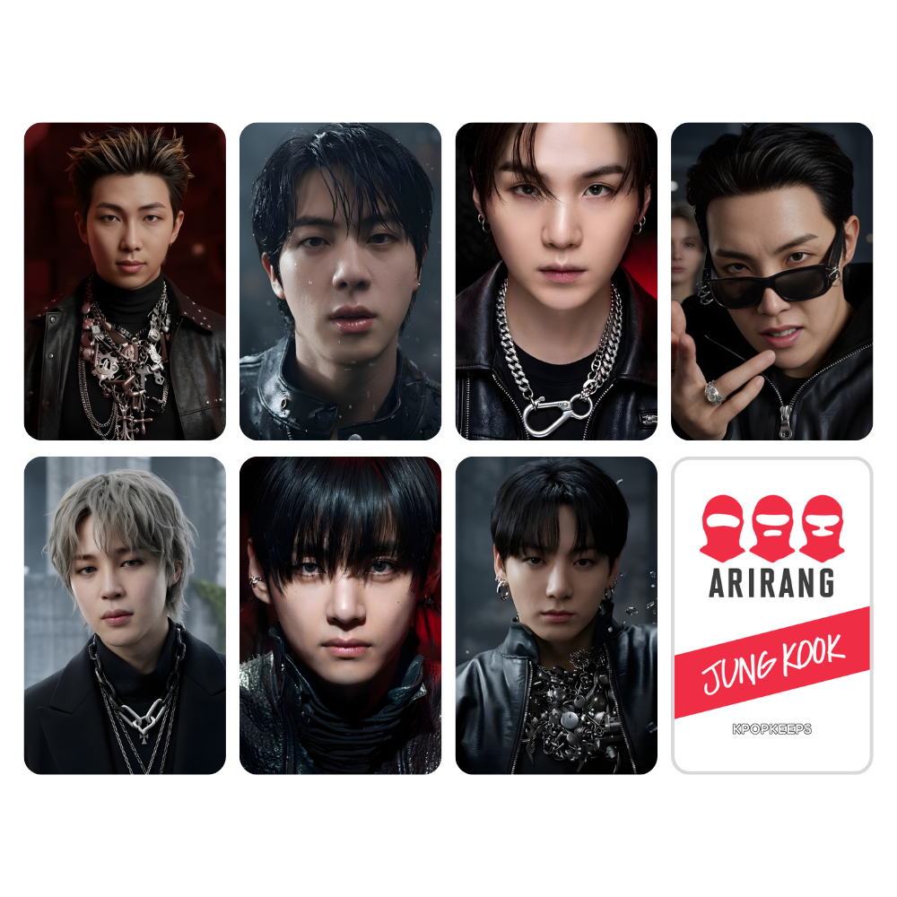 BTS Arirang Hooligan Photocards | K-Pop Collectible