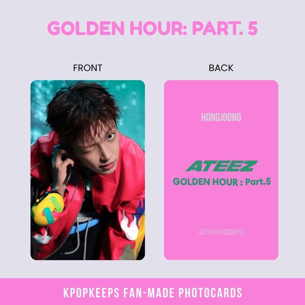 ATEEZ Golden Hour pt 5 (SET B) Photocards