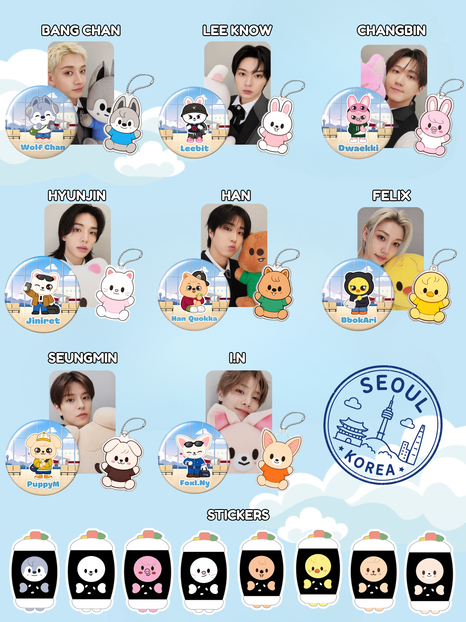 [PRE-ORDER] Stray Kids Mystery Bag | SKZOO Everywhere All Around The World