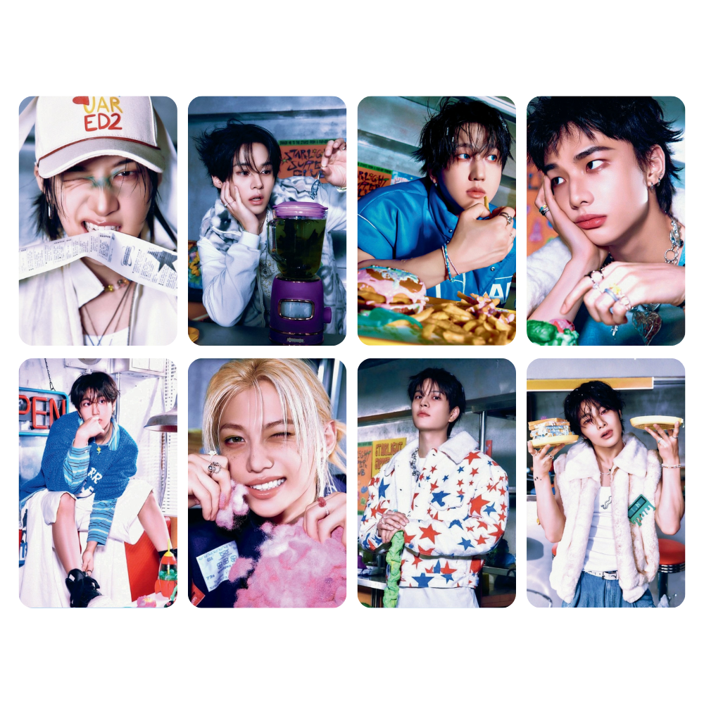 Stray Kids Starlight Supper Club Photocards (SET A) | KPop Collectible