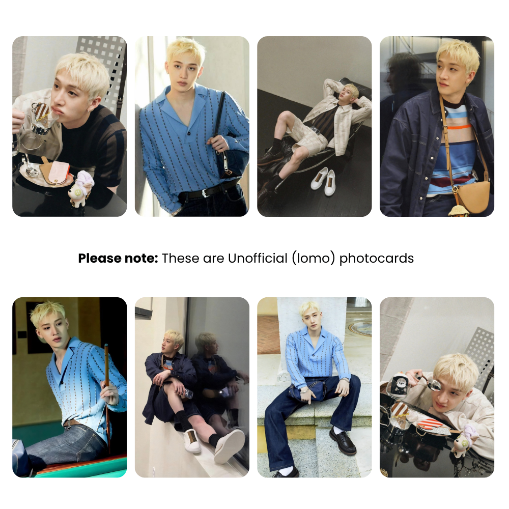 Stray Kids Bang Chan x FENDI Photocard Set | K-Pop Collectible