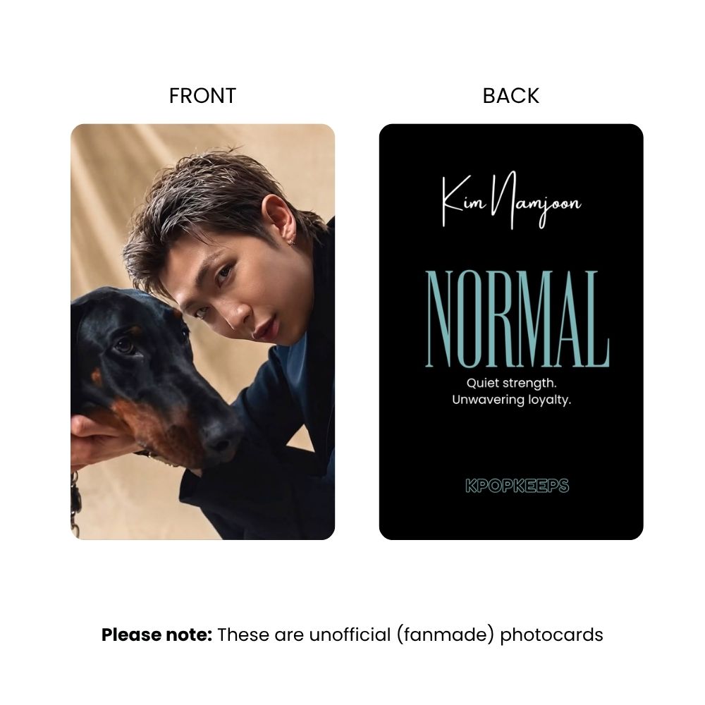 BTS NORMAL MV (SET B) Photocards