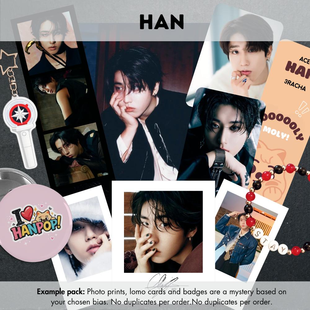 Stray Kids Mystery Bundle | 5–11 K-pop Items (Photocards, Keychains + More)