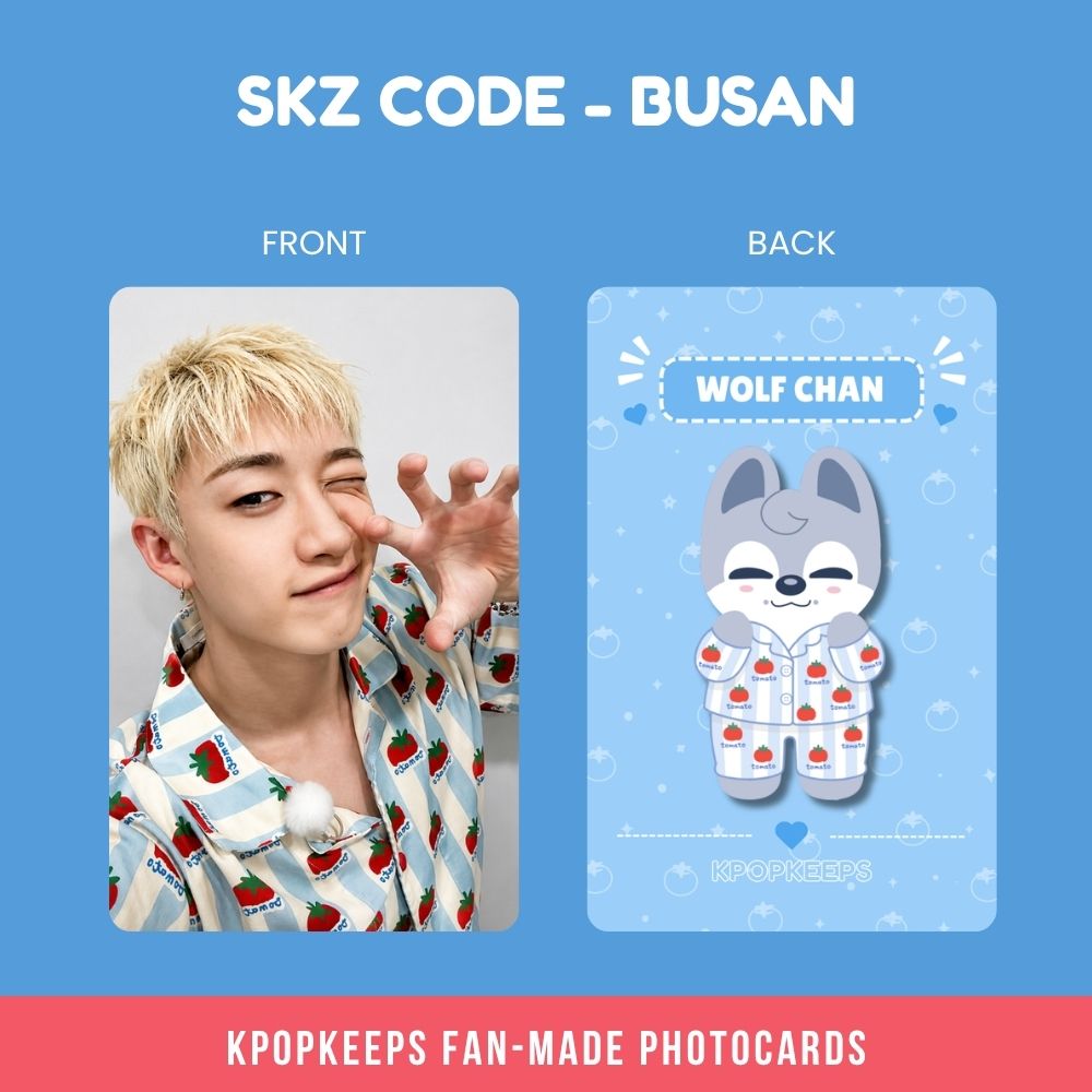 Stray Kids SKZ CODE Busan PJs Photocard Set