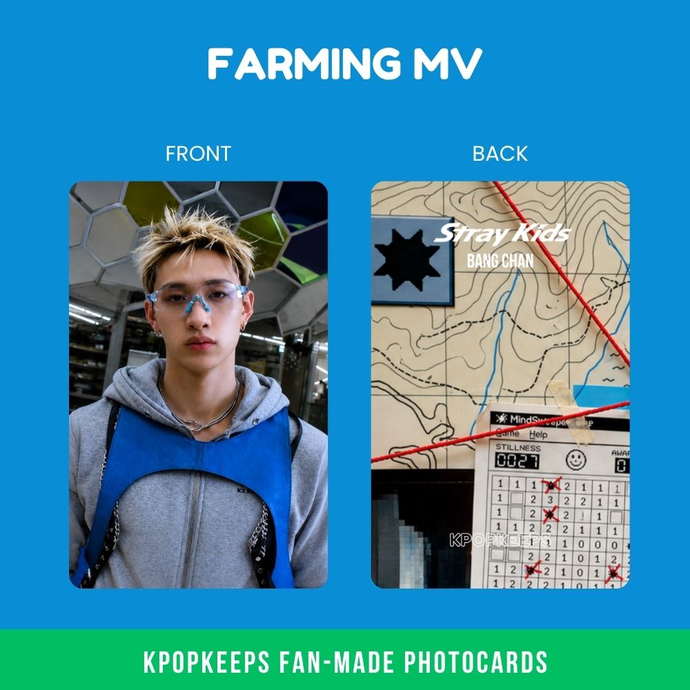 Stray Kids FARMING MV Photocard Set