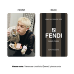 Stray Kids Bang Chan x FENDI Photocard Set | K-Pop Collectible