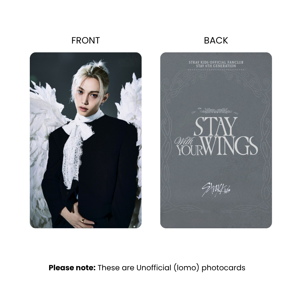 Stray Kids STAY With Your Wings Photocards | KPop Collectible