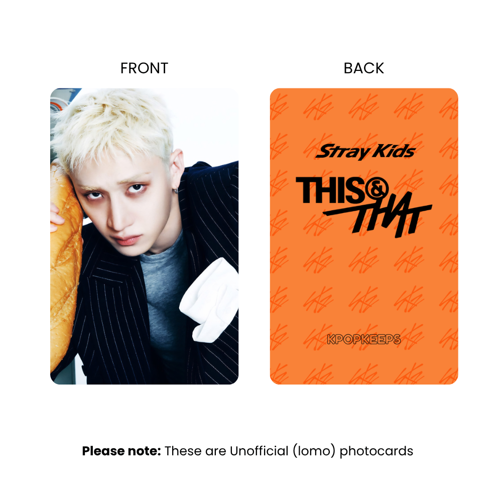 [PRE-ORDER] Stray Kids This & That (SET B) Photocards | Fan-made KPop Collectible