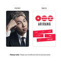 BTS Arirang Photocards (SET A) | KPop Collectible