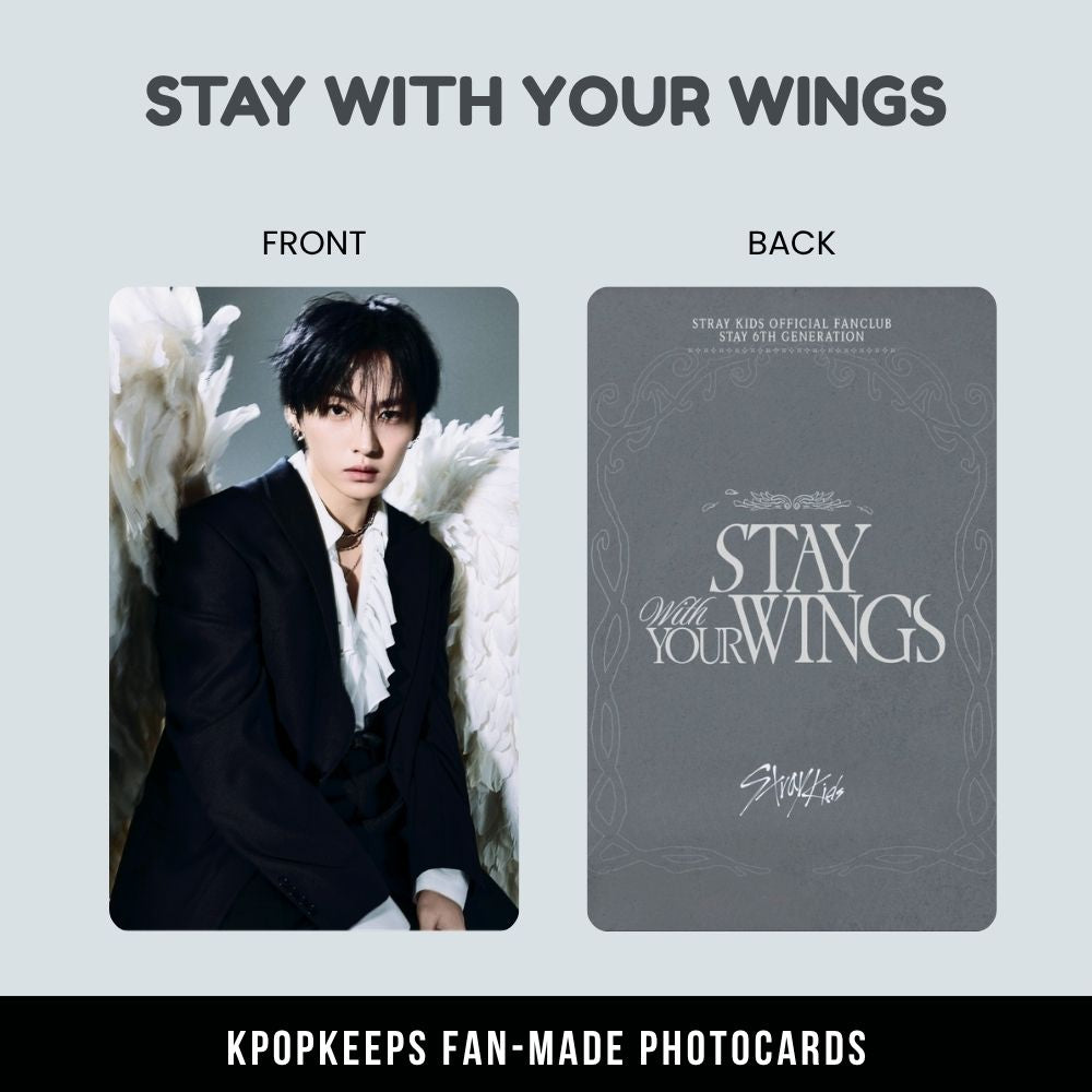 Stray Kids STAY With Your Wings Photocards | KPop Collectible