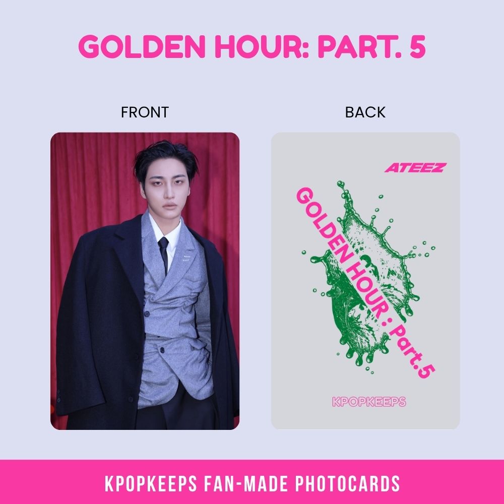 ATEEZ Golden Hour pt 5 (SET A) Photocards